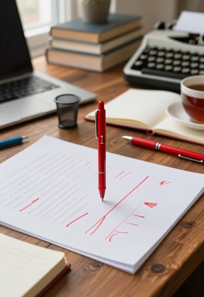 19 Hilarious Gifts for Authors Who’d Rather Write Than Socialize (Every Writer Will Relate to #5!) - 7. The Novelty Red Pen for Merciless Editing Sessions