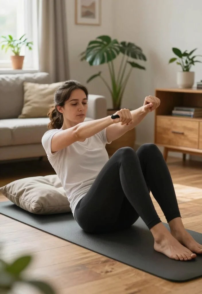 20 Home Workouts That'll Get You Fit Without Leaving Your Living Room (No Equipment Needed!) - 12. Russian Twists