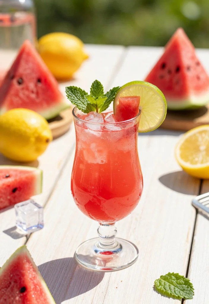 20 Epic Summer Party Drinks That Will Steal the Show at Your Next BBQ! - 1. Watermelon Fizz