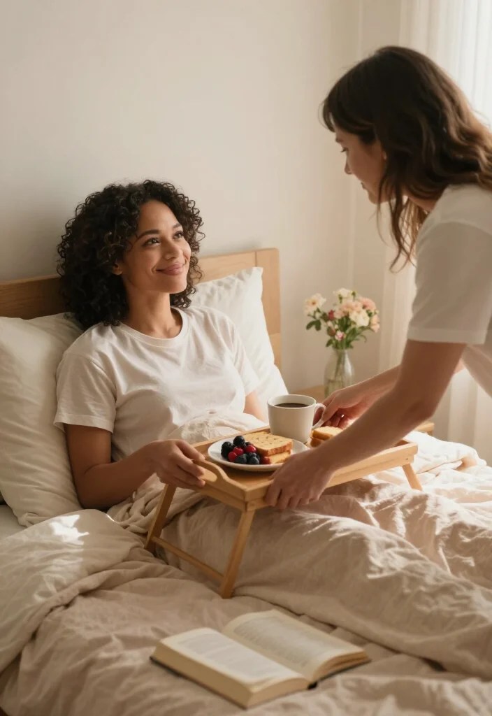 18 Romantic Gestures That'll Make Your Partner Feel Truly Adored (Simple Ideas, Huge Impact!) - 6. Serve Breakfast in Bed, Even If It Is Simple