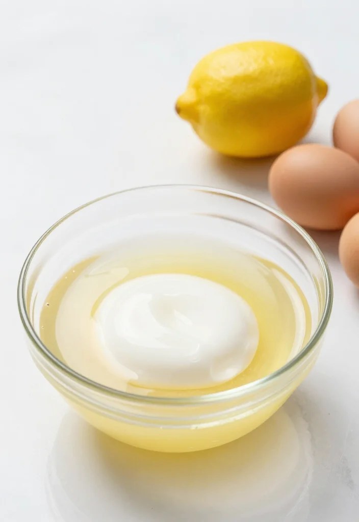 16 DIY Face Masks for Summer Skin That Are Easier Than You Think! - 15. Egg White and Lemon Tightening Mask