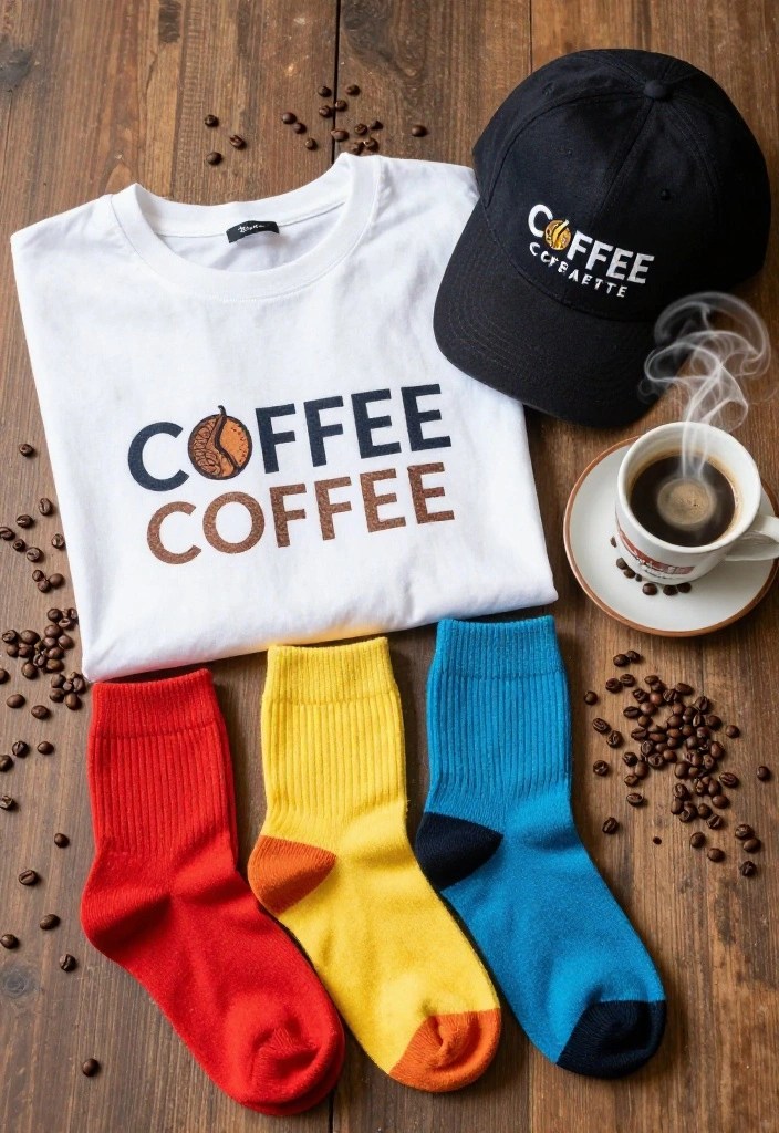 14 Unique Coffee Gifts That Will Delight Any Coffee Lover (You Won't Believe #6!) - 4. Coffee-Themed Apparel
