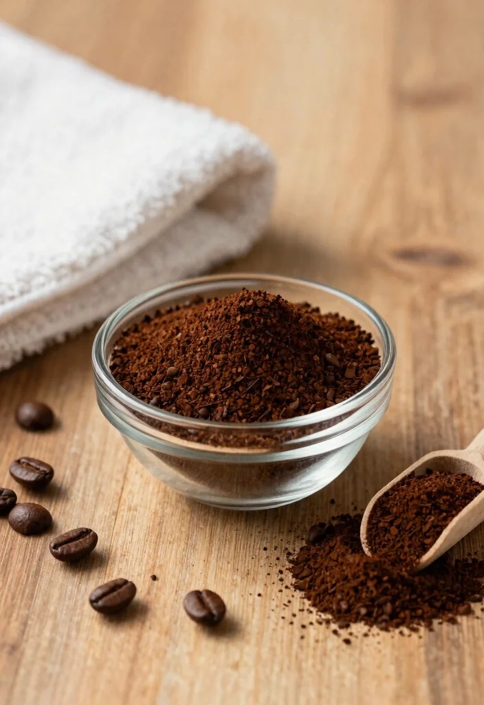 12 Organic Skincare Secrets That'll Give You a Natural Glow (You Won't Believe #7!) - 6. Exfoliate with Coffee Grounds