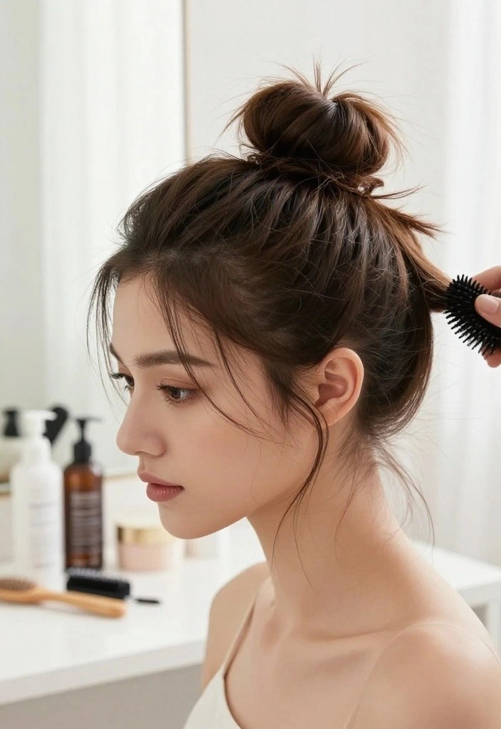 15 Easy Hairstyles That'll Transform Your Look in Under 10 Minutes (Tutorials Included!) - 1. The Messy Bun