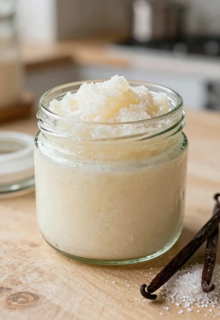 10 DIY Lip Scrubs That'll Leave Your Lips Silky Smooth (You Will Love #5!) - 8. Enchanting Vanilla & Sugar Scrub
