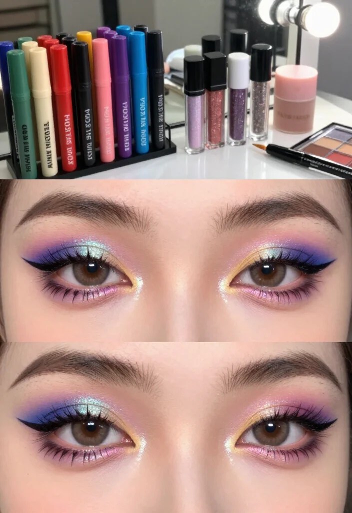 15 Eyeliner Hacks That'll Transform Your Eye Makeup Game (You Won't Believe #8!) - 13. Eyeliner with a Twist