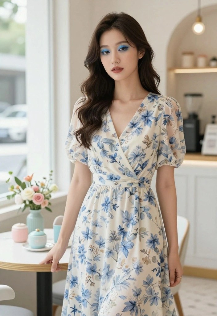 15 Fashion-Forward Ways to Rock Blue Eyeshadow with Any Outfit! - 2. Subtle Blue Accent