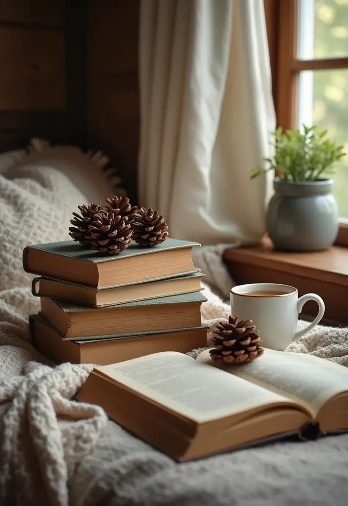 25 Stunning Pine Cone Crafts That Will Transform Your Home (You Won't Believe #12!) - 14. Pine Cone Bookmarks