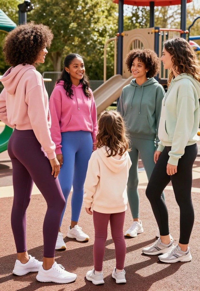 15 Fashion Hacks for Busy Mums That Make School Runs Effortlessly Stylish! - 3. Embrace Athleisure