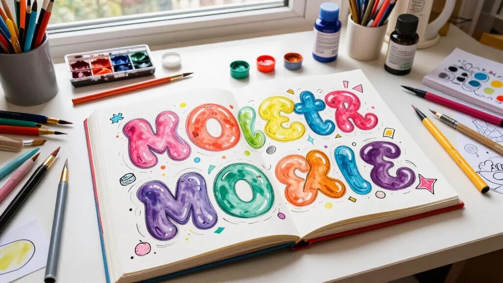 20 Creative Bubble Letters Ideas That Will Make Your Art Pop (You Won't Believe #12!)