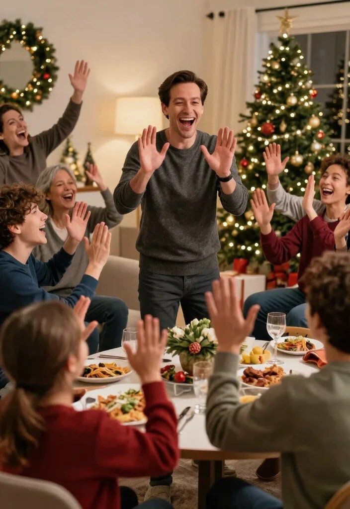 20 Hilarious New Year's Eve Games for Family Fun (You'll Be Laughing All Night!) - 18. New Year's Eve Guess the Leader
