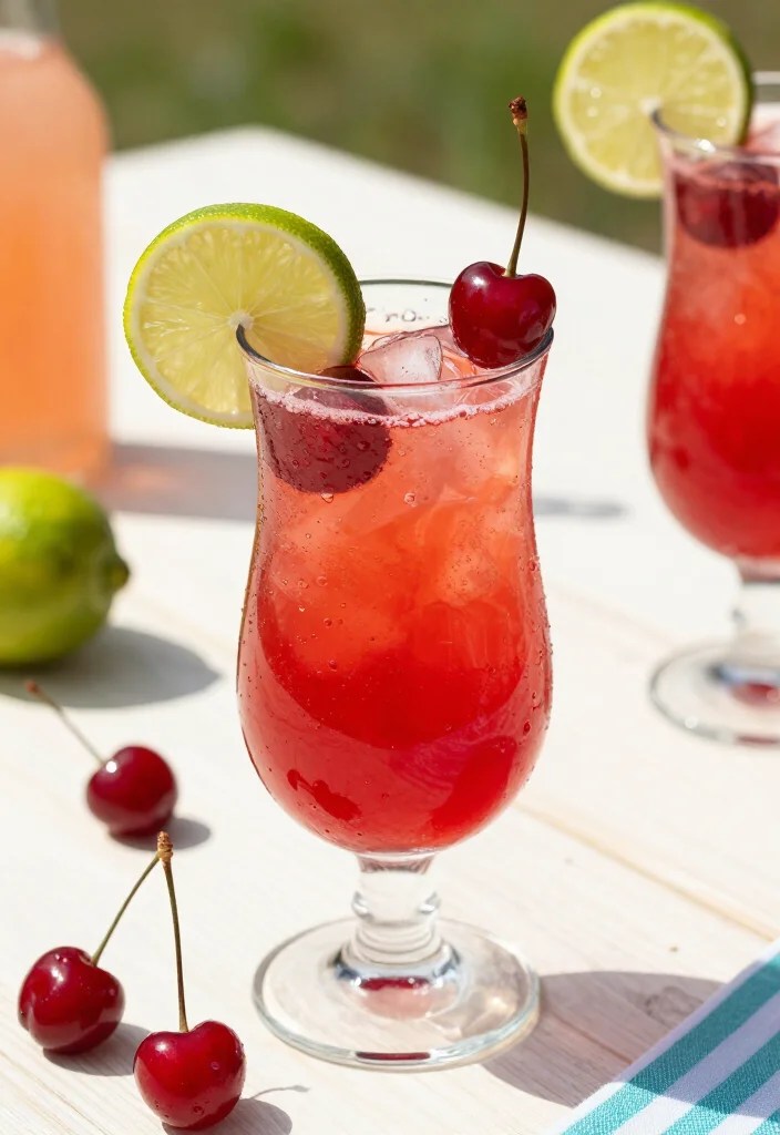 20 Epic Summer Party Drinks That Will Steal the Show at Your Next BBQ! - 9. Cherry Limeade