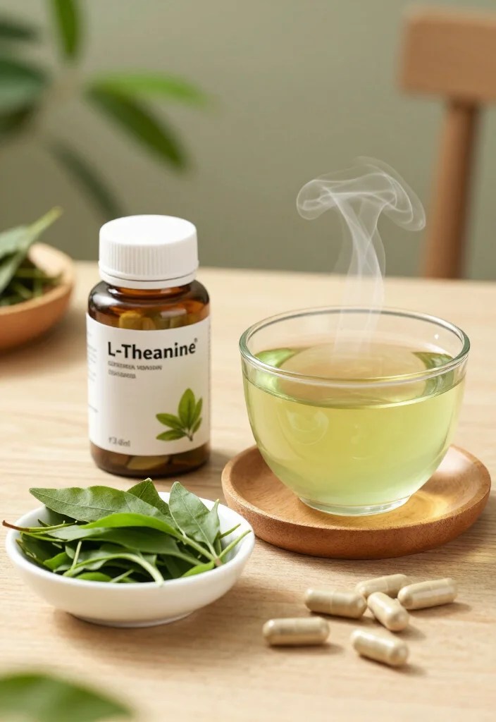 10 Must-Try Perimenopause Supplements to Balance Your Hormones (Say Goodbye to Mood Swings!) - 9. L-Theanine: Calm in a Capsule