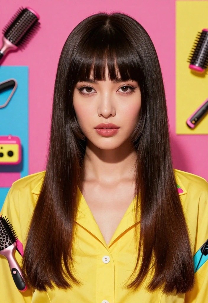 15 Iconic 80's Hair Styles That Are Making a Comeback (You Won't Believe #7!) - 11. Bold Bangs