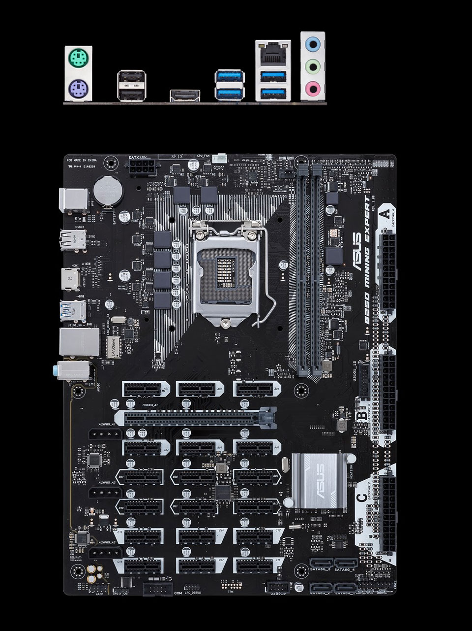 Buy asus b250 mining expert motherboard [b250-mining-expert]