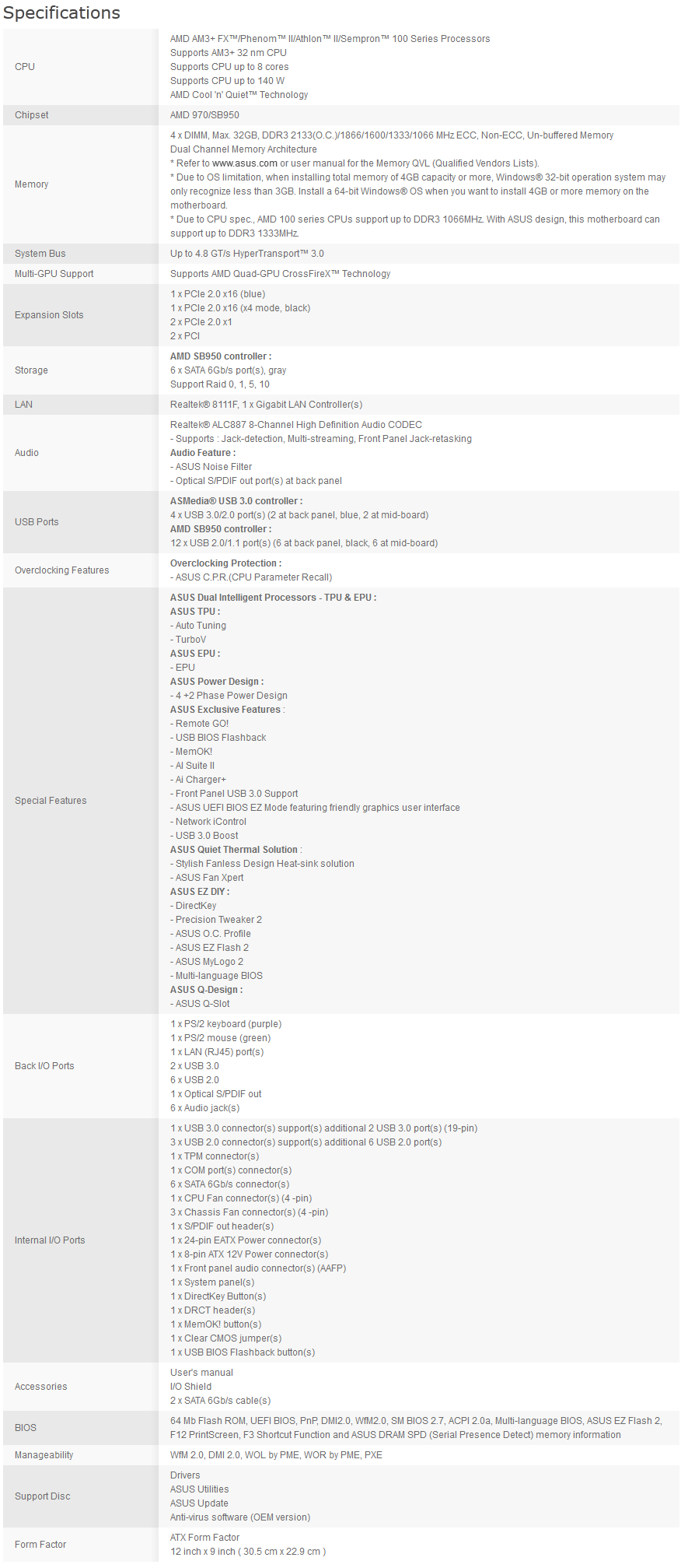 Buy asus m5a97 r2.0 motherboard [m5a97-r2]