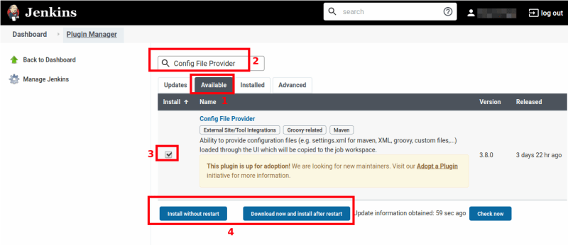 Jenkins Install A Plugin Programster S Blog - Perfect Vintage Pattern - Desktop