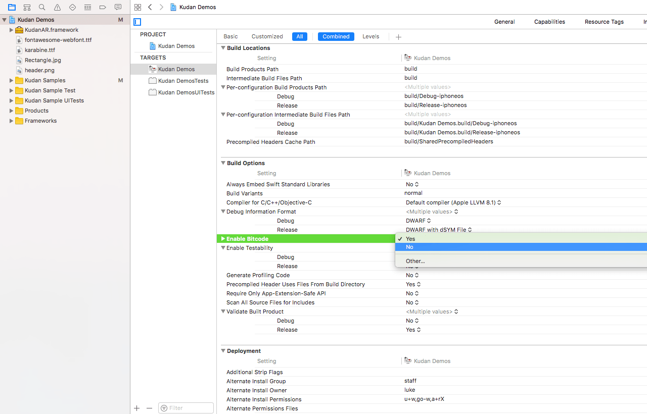Nous utilisons l'ia pour fournir des dizaines de signaux . iOS Getting Started â The Kudan Developer Hub