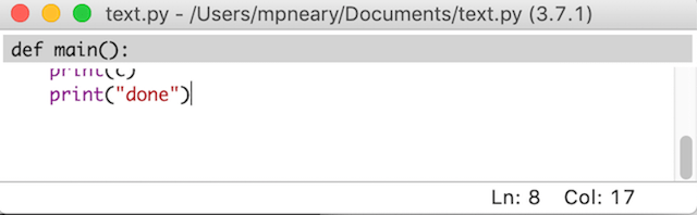 affiche la fonctionnalité de contexte de code de l'éditeur inactif