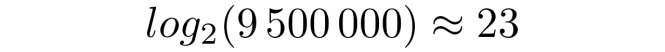 La formule du nombre de comparaisons