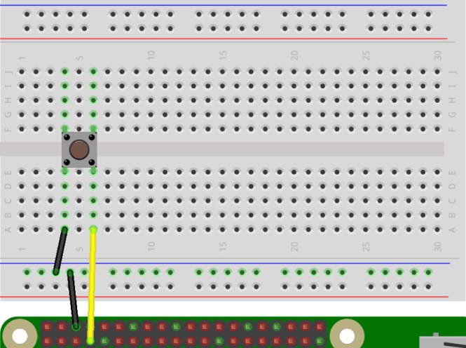 Diagramme du bouton tactile