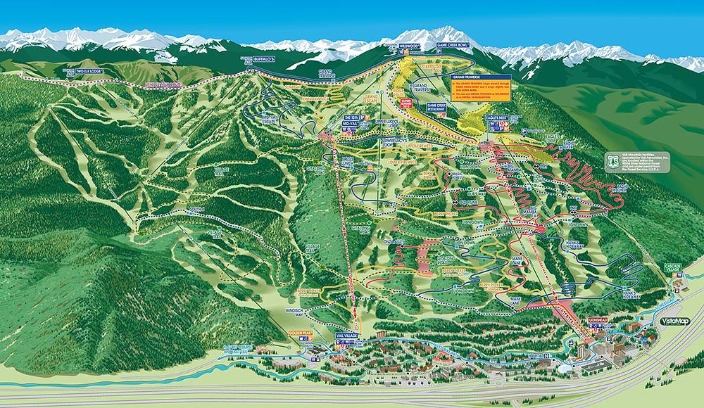 Vail Ski Maps