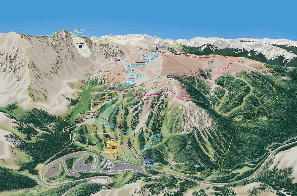 Arapahoe Basin Ski Maps