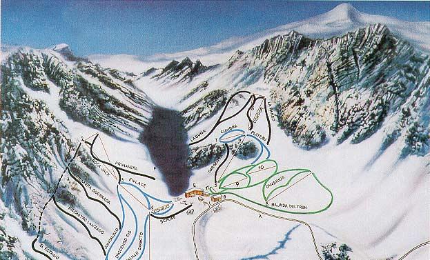 Portillo Ski Maps