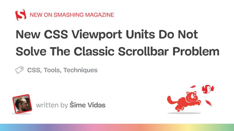 New Css Viewport Units Do Not Solve The Classic Scrollbar Problem R - Desktop Gradient Wallpapers for Desktop