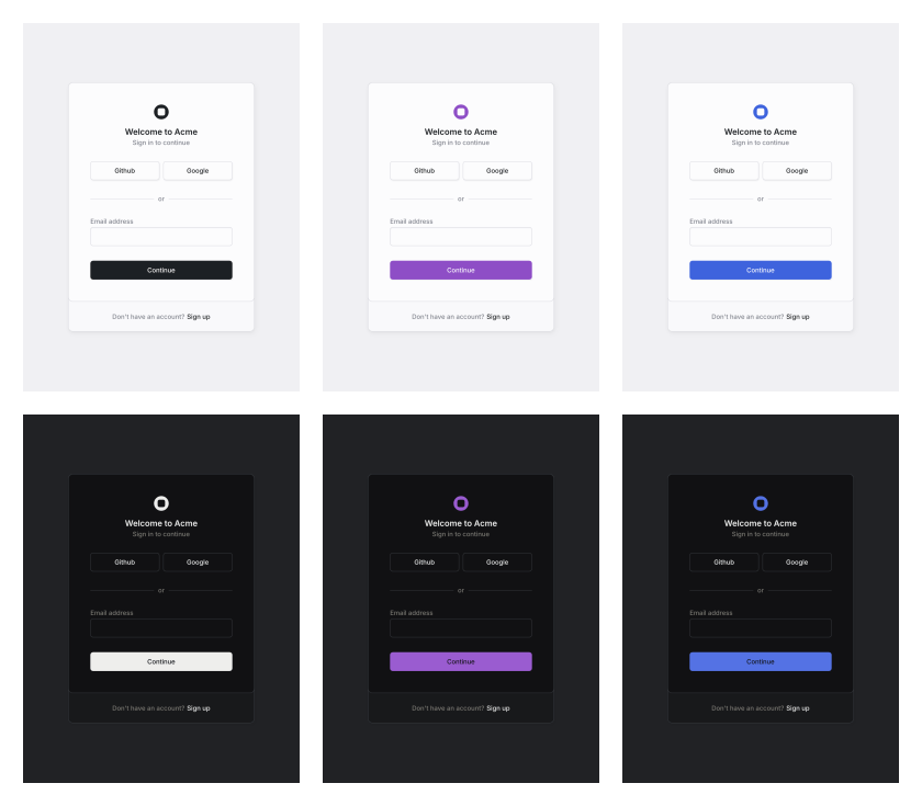 3 login screen design grid