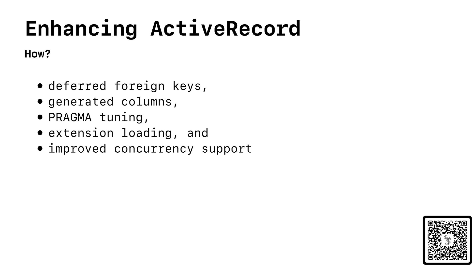How (and why) to run sqlite in production