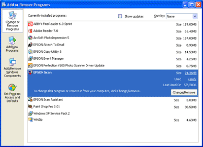 Epson event manager is a console that scans the control panel of your various epson products. Uninstalling Your Scanning Software