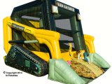 Skid Loader Bounce House