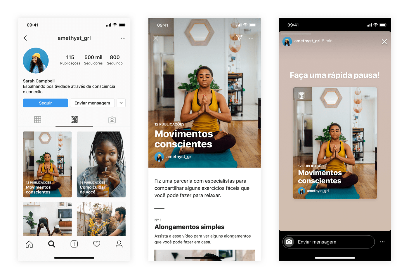 Instagram Lanca Guias Para Conteudo Selecionado De Bem Estar Aplicativos E Software Tecnoblog