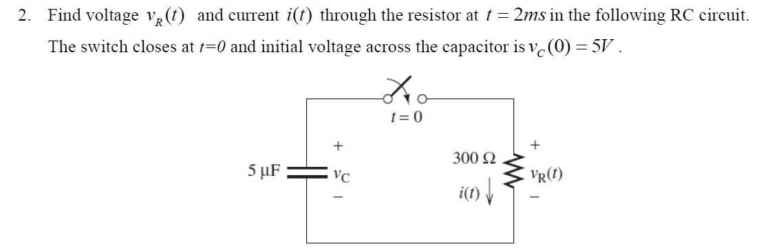Get Answer Show Transcribed Image Text 2 Find Voltage Vr
