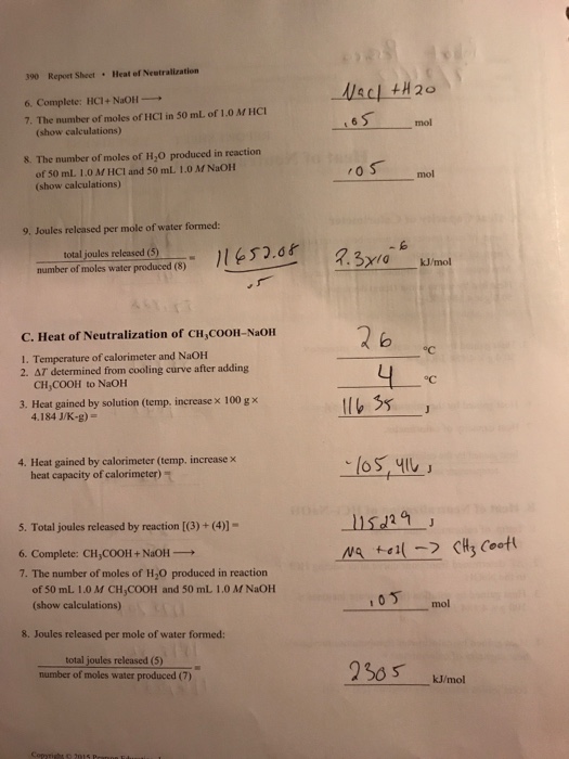 Exp 3 Standardization Of Naoh Lab Report Worksheets Chegg Amelia Quinta Jasmine CHE Hanifa Karmelia FT Syadza Luthfiyya FT Date of Experiment.