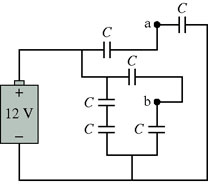 Get Answer Six Identical Capacitors With Capacitance C