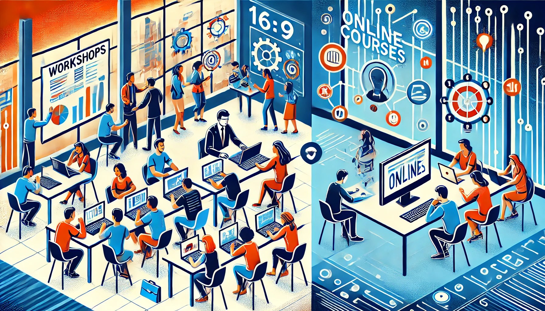 The Advantages of a Workshop Over an Online Course