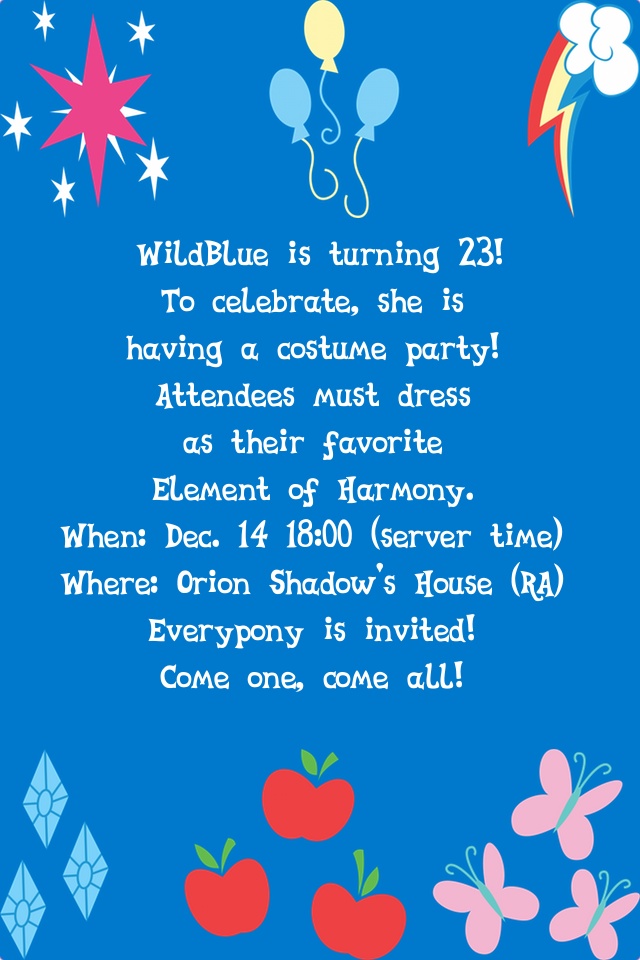 Birthday Party Fillydelphia My Little Pony Friendship Is Magic Chat And Forum Roleplay