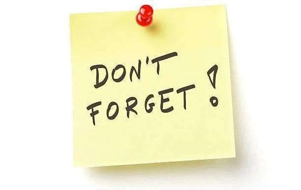 Stay aware of daily reminders with colorful sticky notes, including motivational messages like "Don't Forget" for better organization and productivity.