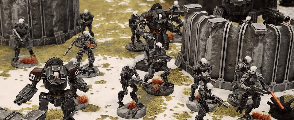 Automatons defending their outpost