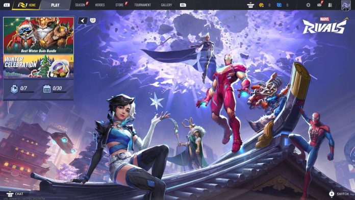 Marvel Rivals Menu