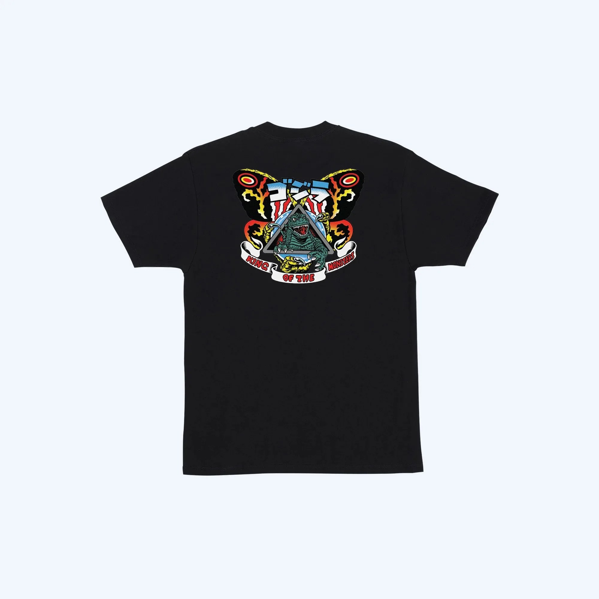 Santa Cruz Godzilla Shirt Back