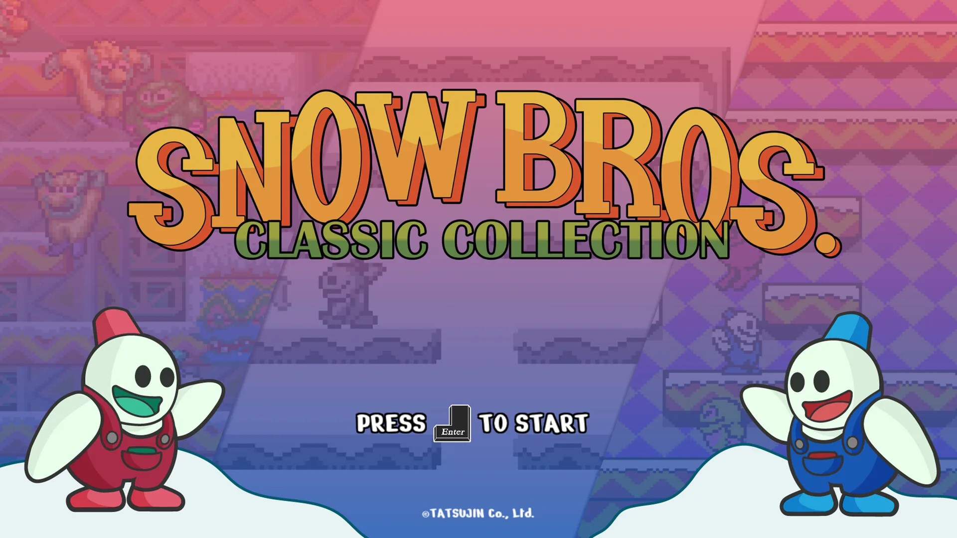  Bros. Classic Collection スノーブラザーズ Snow Bros Classic Collection Revealed for PC, PS5 and Switch