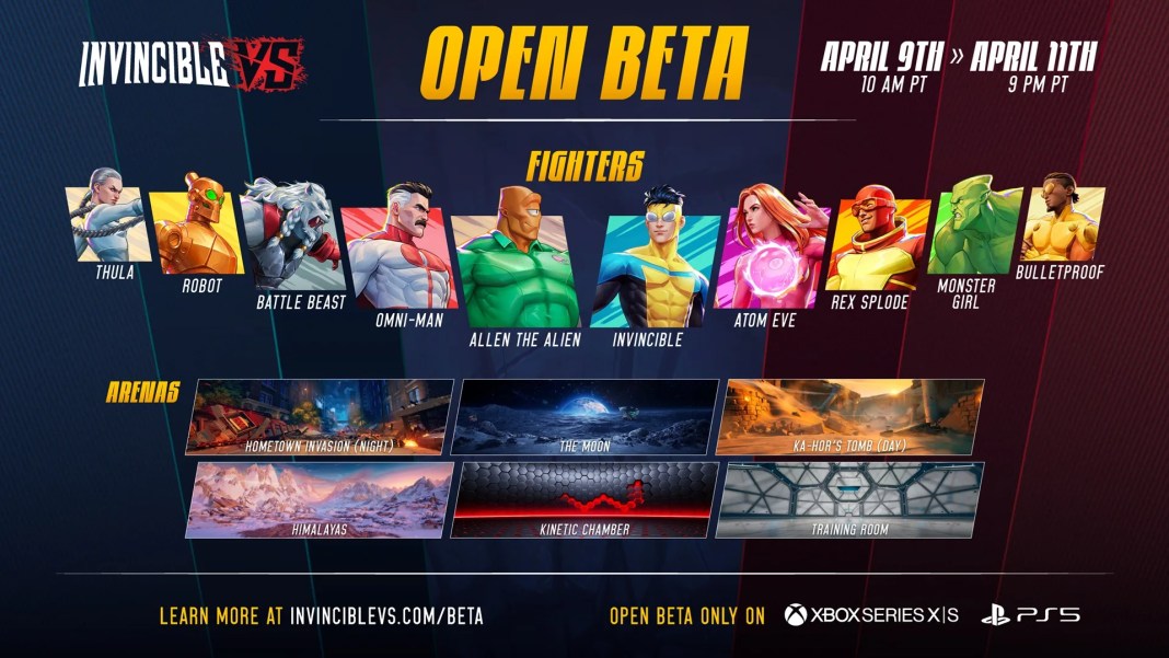 Invincible VS open beta test