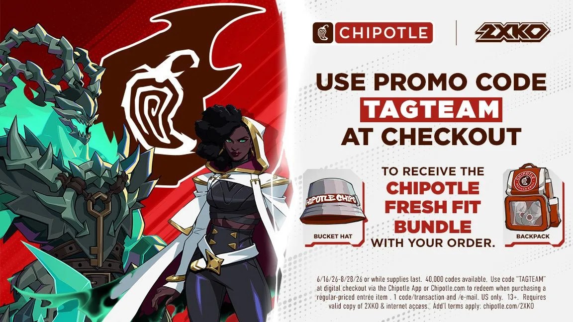 2XKO and Chipotle Collaboration Event Now Live
