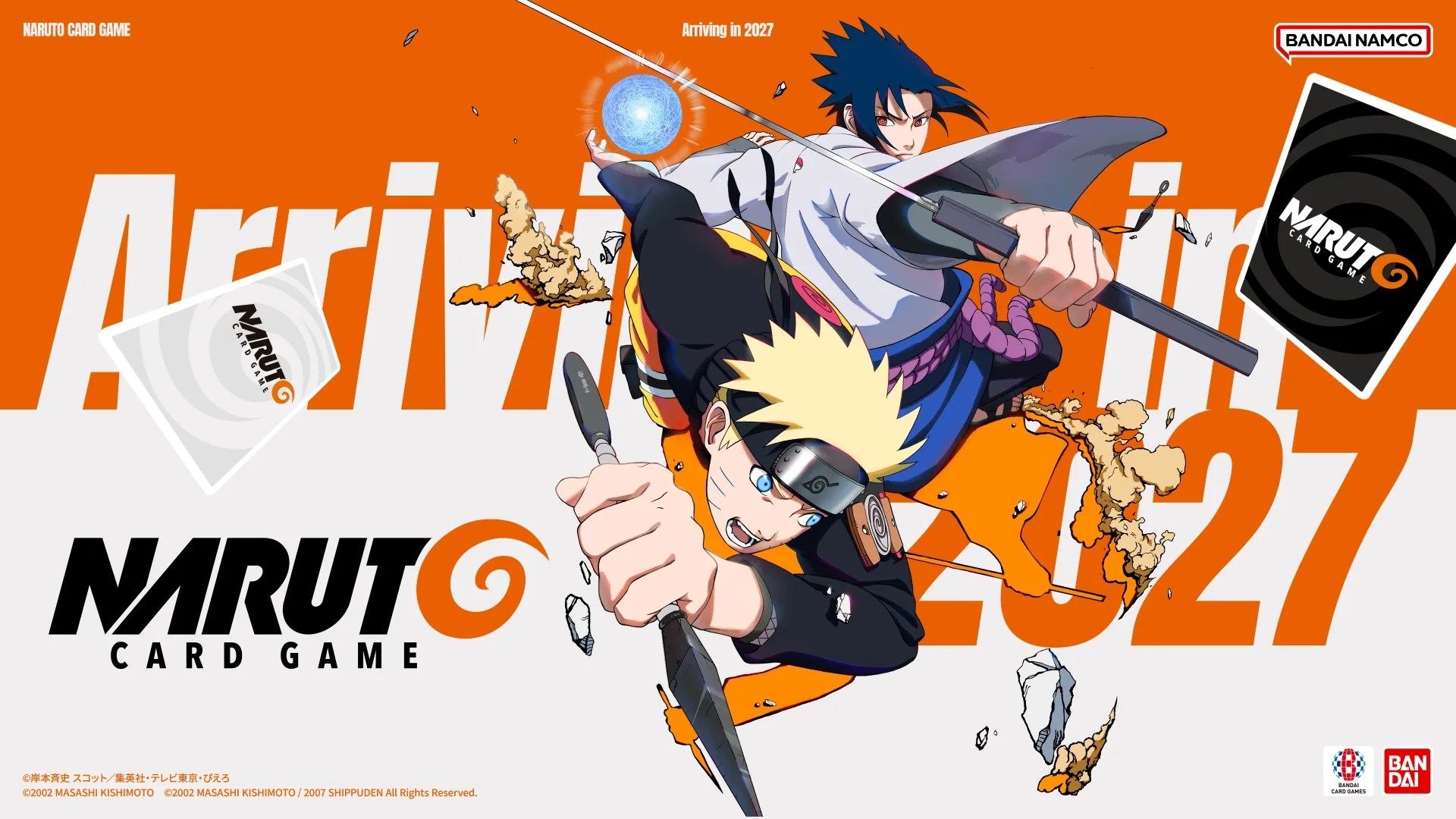 BANDAI Reveals NARUTO CARD GAME, Launching in 2027