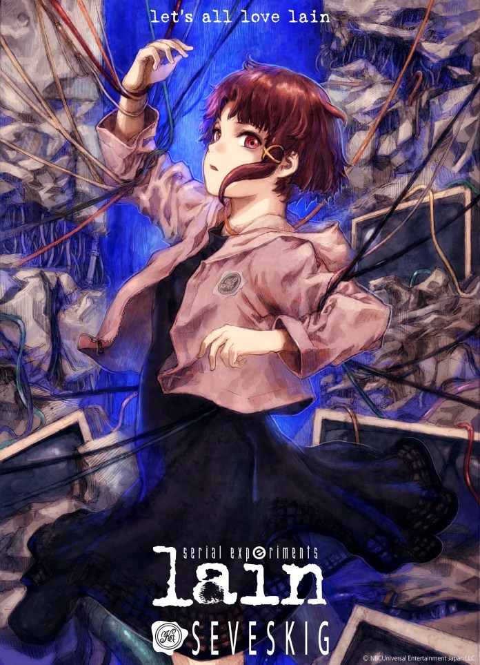Serial Experiments Lain anime key visual