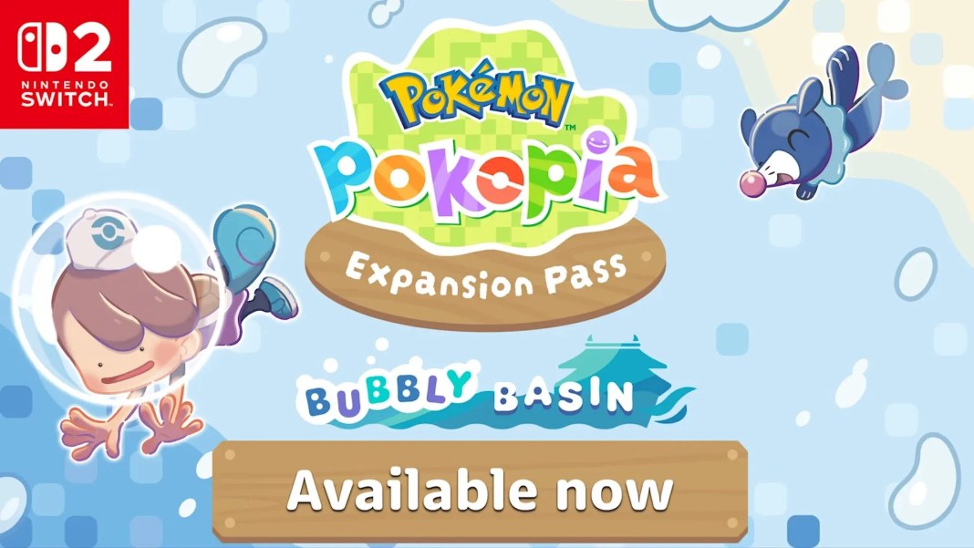 Pokémon Pokopia Expansion Pass—Part 1: Bubbly Basin
