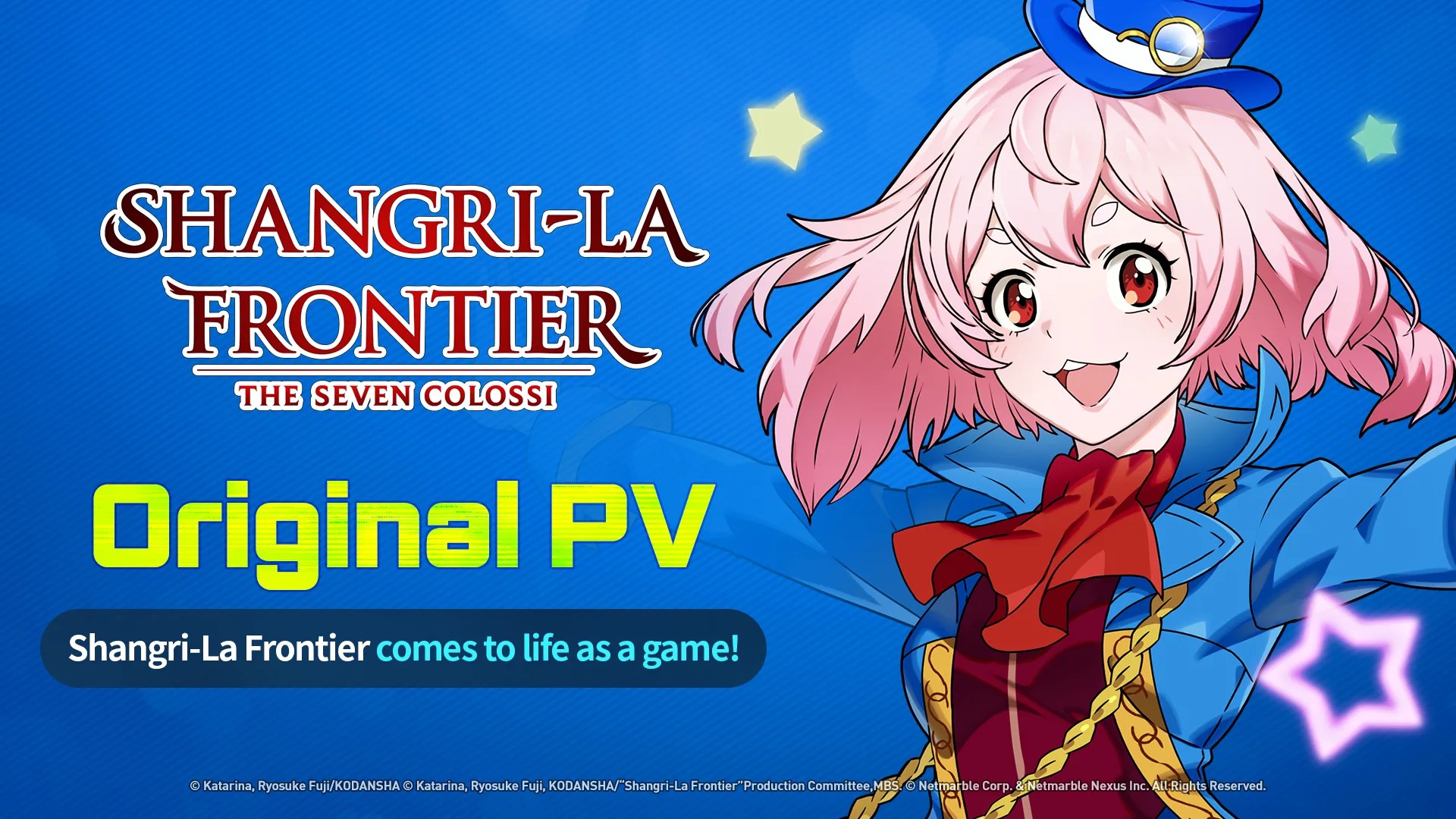 アニメ MONOCHLORE Prologue Shangri-La Frontier: The Seven Colossi Reveals Original PV by